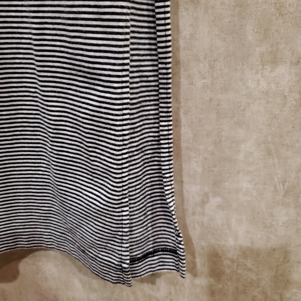 Current/Elliott the Beatnik Striped Maxi T-Shirt Dress - Picture 9 of 9